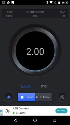 Lux Light Meter - Brightness Dimmer android App screenshot 4